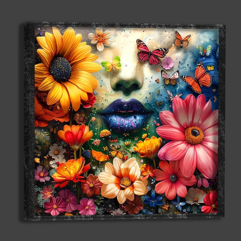 5D Diamond Painting – Flower Head