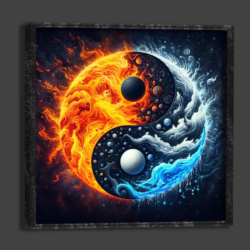 5D Diamond Painting – Yin und Yang