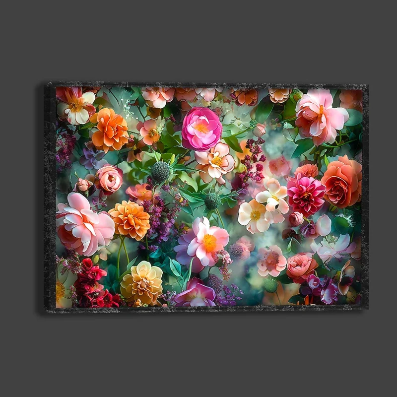 5D Diamond Painting – Blumenbad