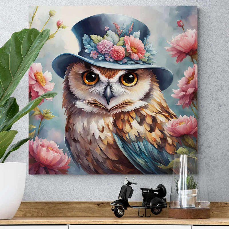 5D Diamond Painting – Mr Owl