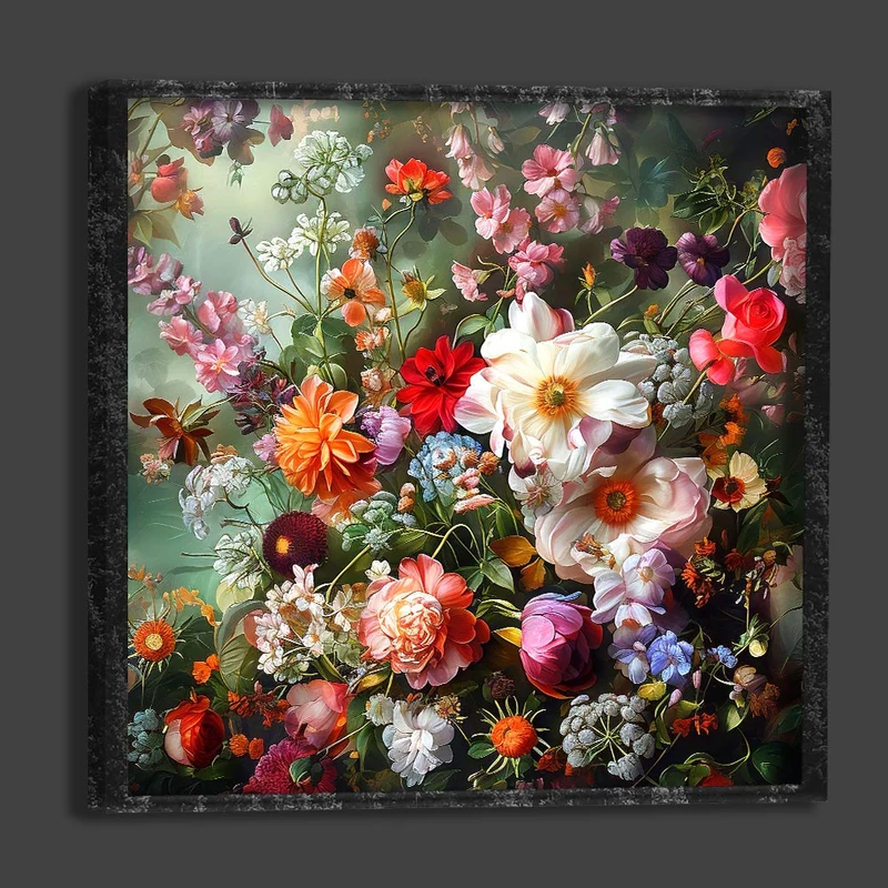 5D Diamond Painting – Blumenbad