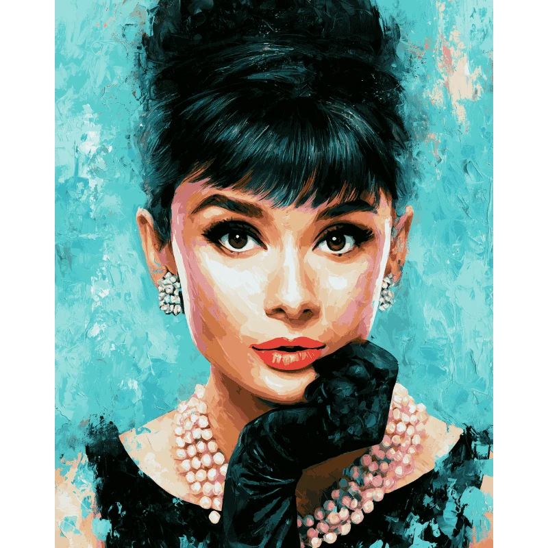 Ausdrucksstarke Audrey