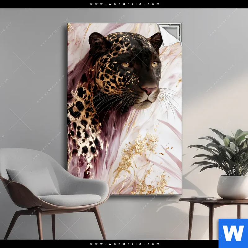 Spannbild | Panther Glow | Hochformat