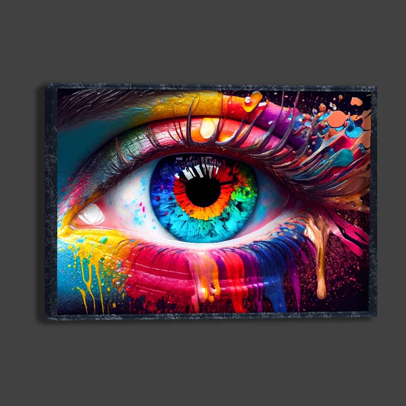 5D Diamond Painting – Colourful Eye