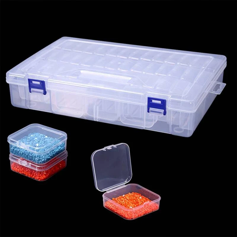 Diamond Painting XXL Aufbewahrungsbox mit 45 Fächer