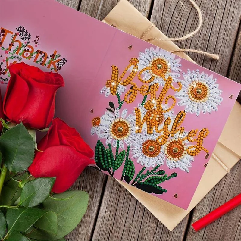 5D Diamond Painting Grußkarten – All-in-One Grußkarten-Set 12-teilig