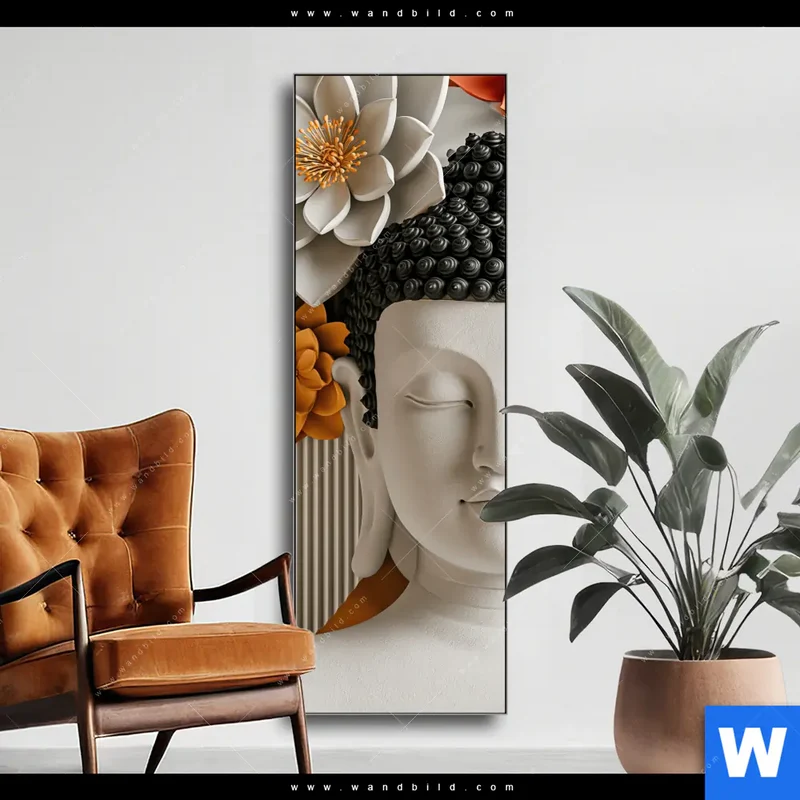 Wechselmotiv | Buddha - Zen & Lotus | Schmal