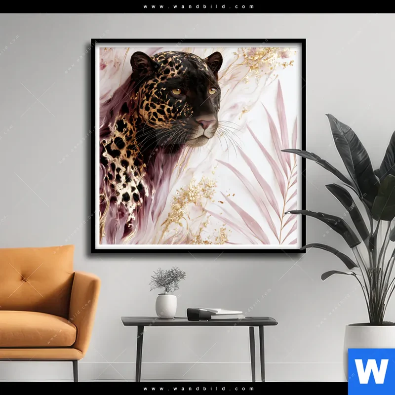Poster | Panther Glow | Quadrat