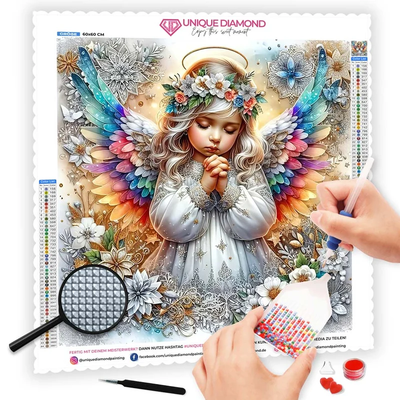 5D Diamond Painting – Angel