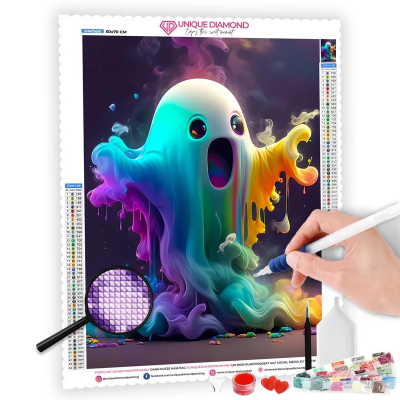 5D Diamond Painting – Geist