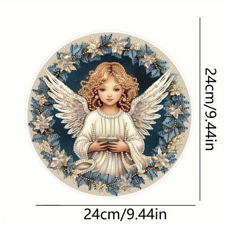 5D Diamond Painting Türanhänger Engel