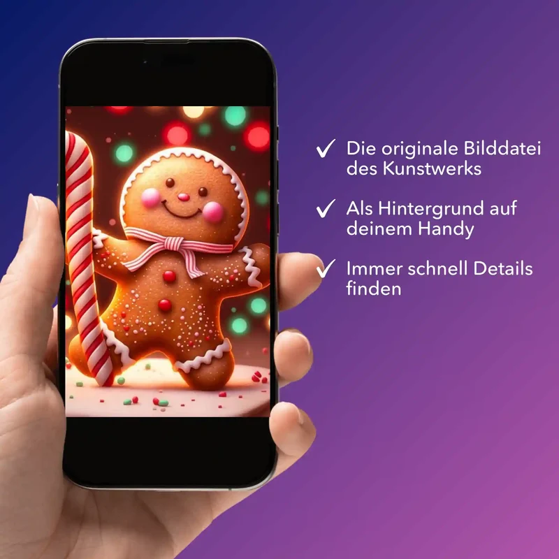 Digitale Bildmappe - Lebkuchenmännchen