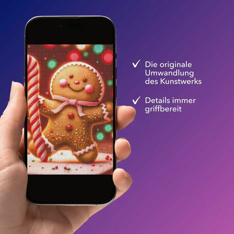 Digitale Bildmappe - Lebkuchenmännchen