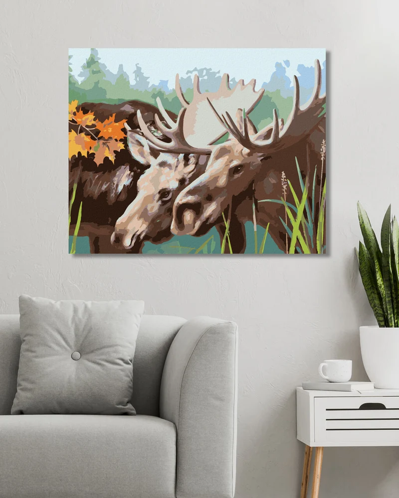 Diamond painting - ELCHPAAR (D. RUSTY RUST)