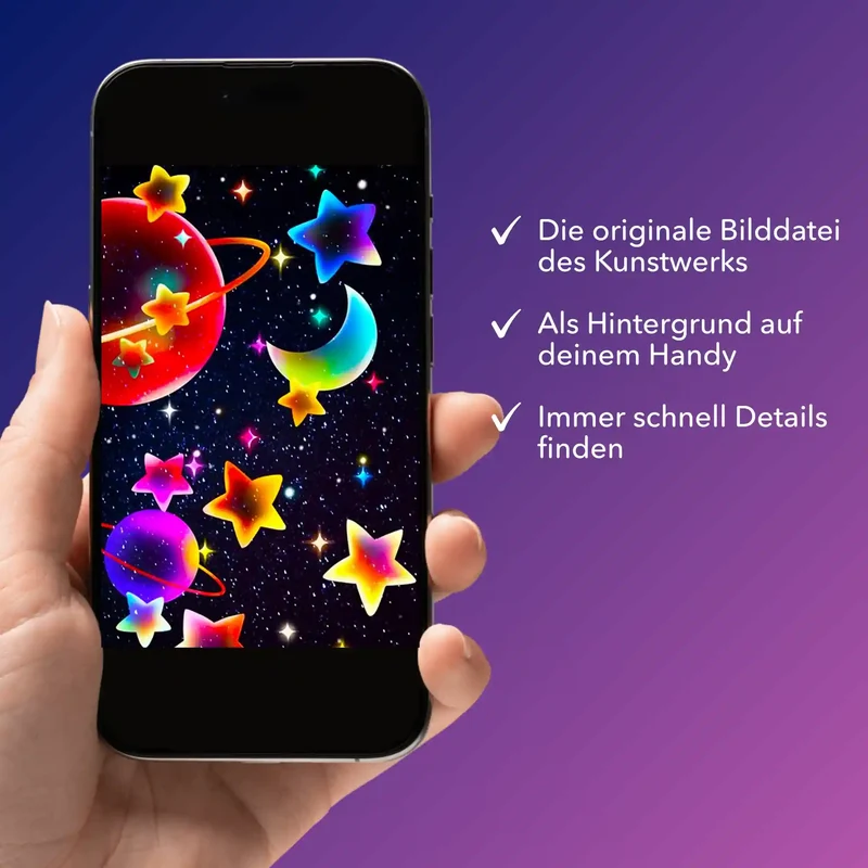 Digitale Bildmappe - Buntes Universum