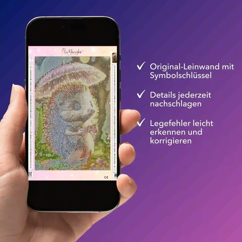 Digitale Bildmappe - Igelchen im Sonnenlicht