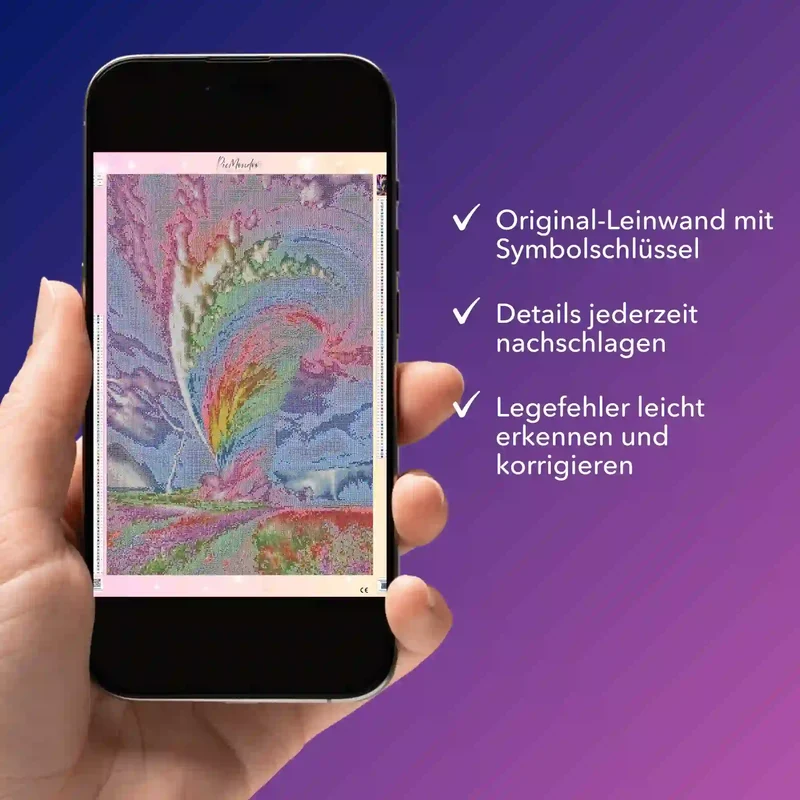 Digitale Bildmappe - Wirbelsturm der Farben