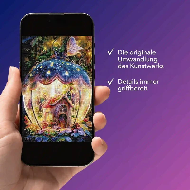 Digitale Bildmappe - Fantasiehaus