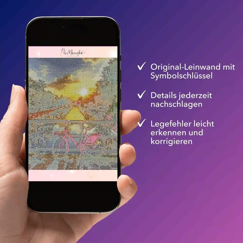 Digitale Bildmappe - Sonnenuntergang in Amsterdam