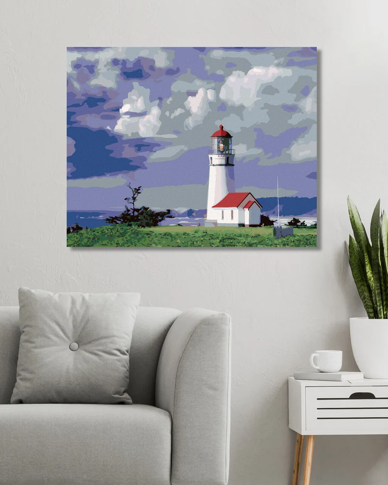 Diamond painting - LEUCHTTURM AN DER KÜSTE (DENNIS FRATES)