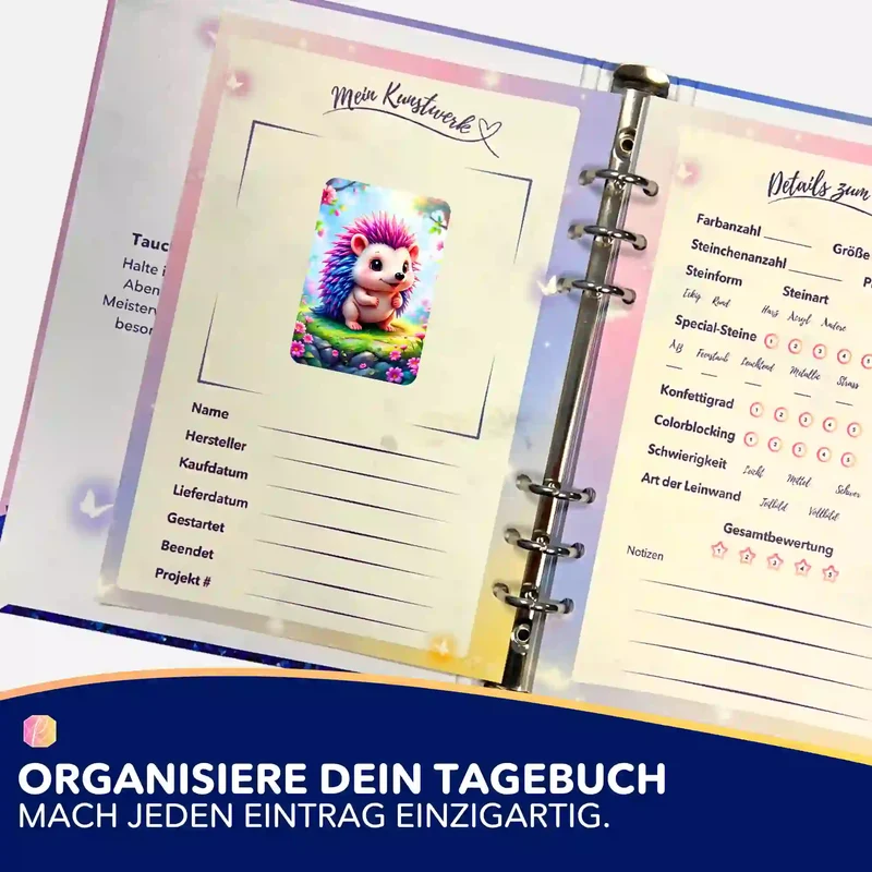 Aufkleber 5er-Set - Igel Ilay