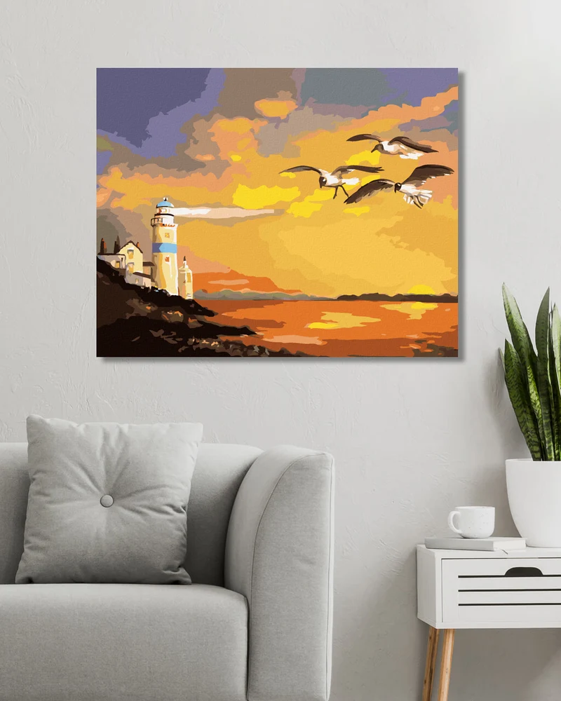 Diamond painting - LEUCHTTURM (D. RUSTY RUST)