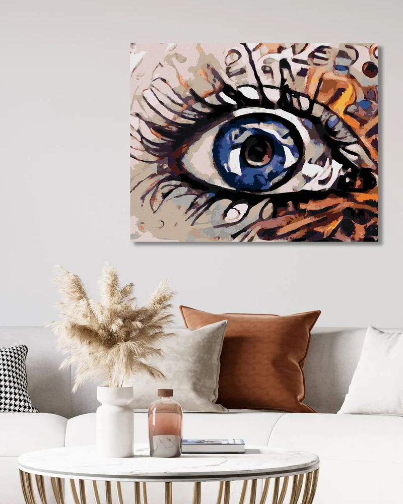 Diamond painting - MAGISCHES AUGE
