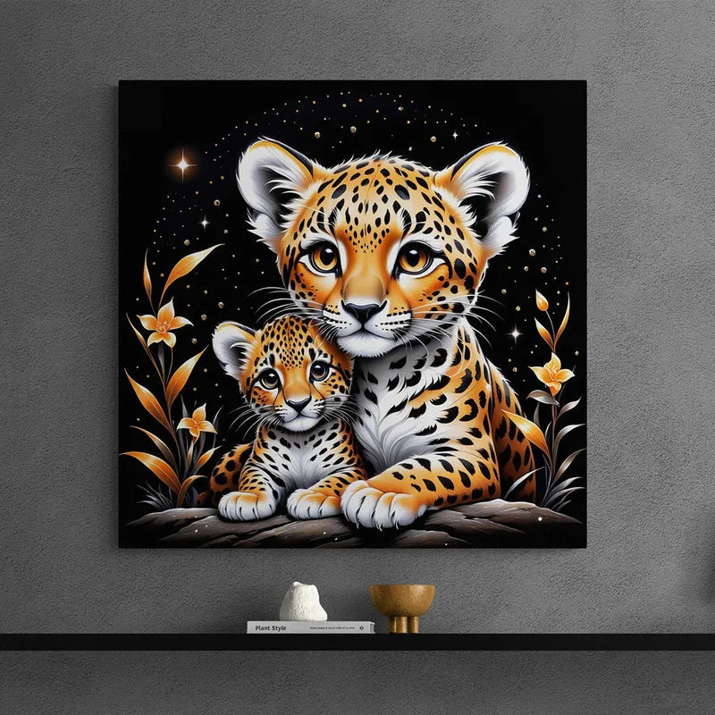 5D Diamond Painting – Leoparden