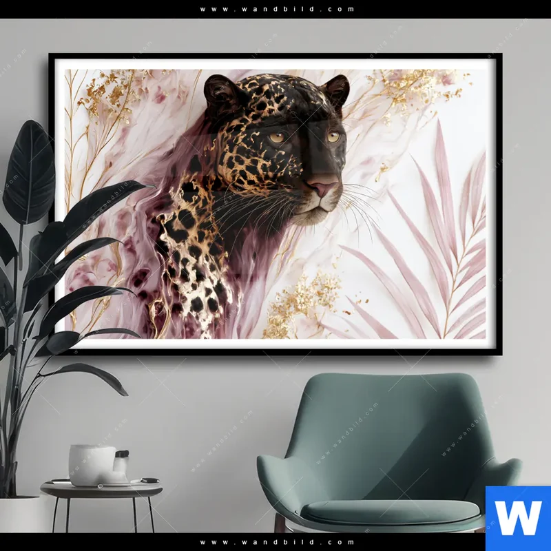 Poster | Panther Glow | Querformat
