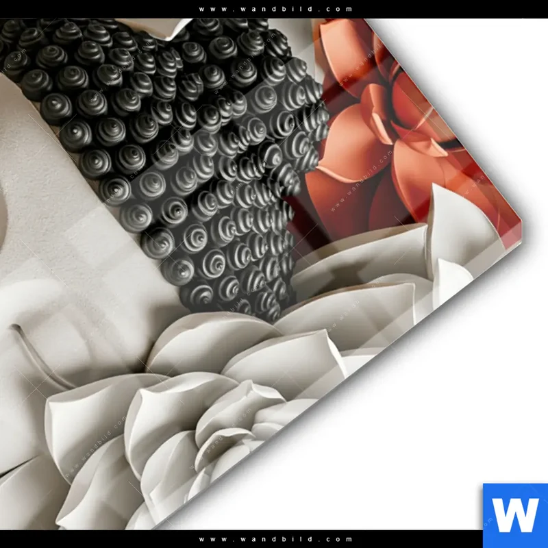 Acrylglasbild | Buddha - Zen & Lotus | Hochformat