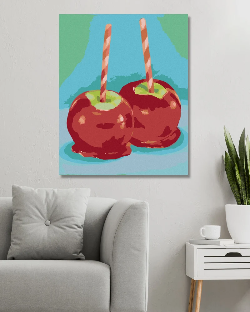 Diamond painting - GETAUCHTER APFEL (MYROSLAVA VOLOSCHUK)
