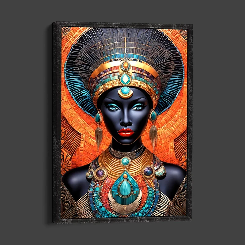 5D Diamond Painting – African Woman