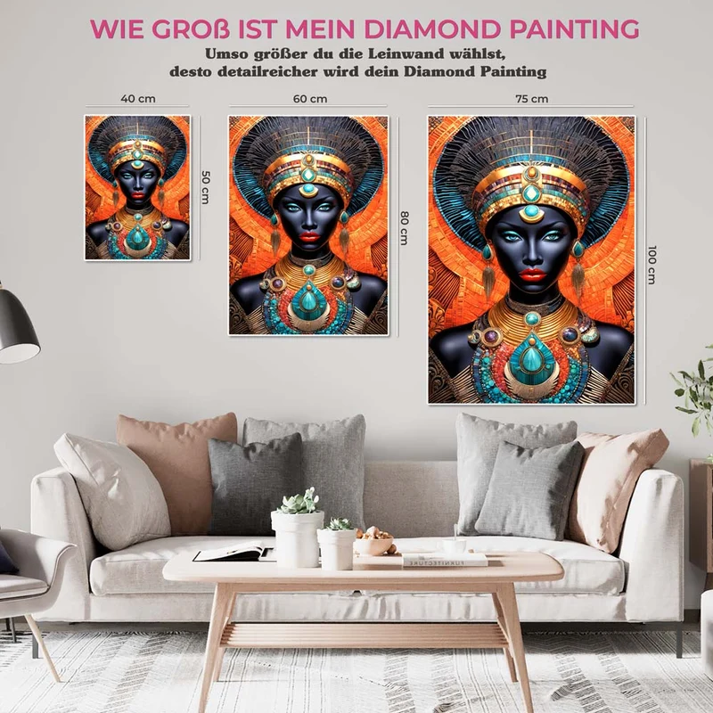 5D Diamond Painting – African Woman