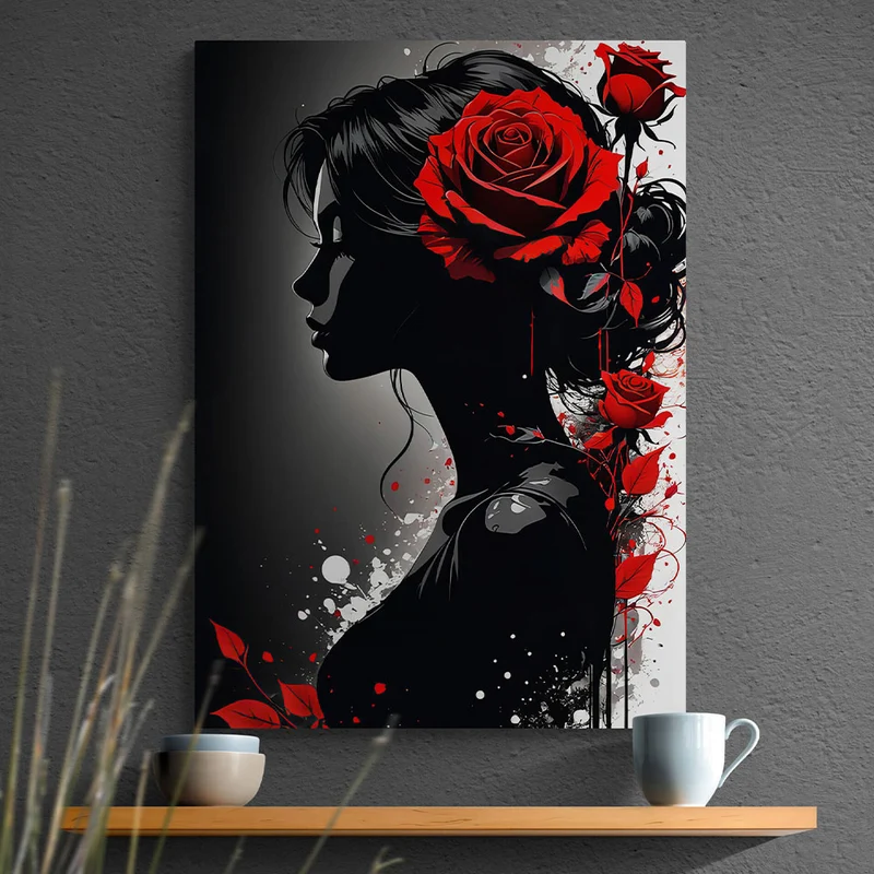 5D Diamond Painting – Red Rose