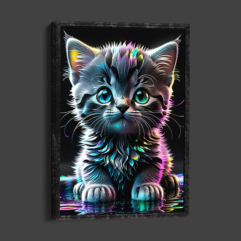 5D Diamond Painting – Cat