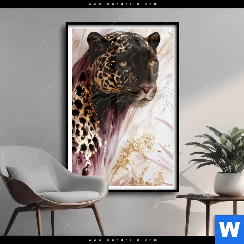Poster | Panther Glow | Hochformat