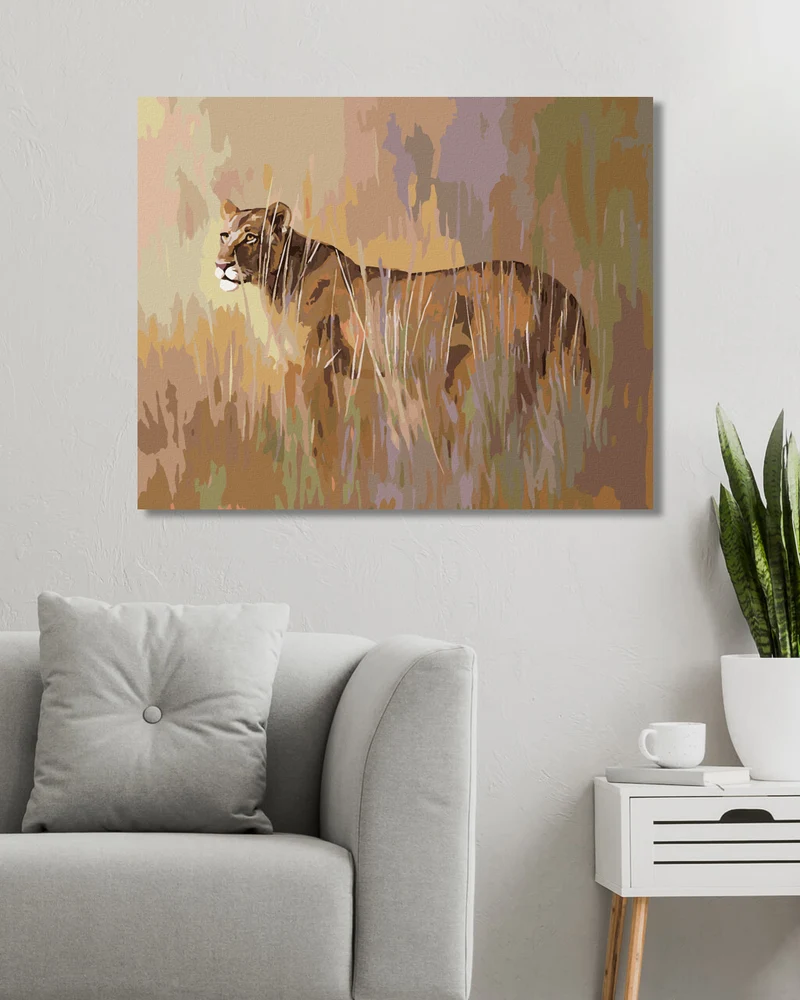Diamond painting - LÖWIN (D. RUSTY RUST)