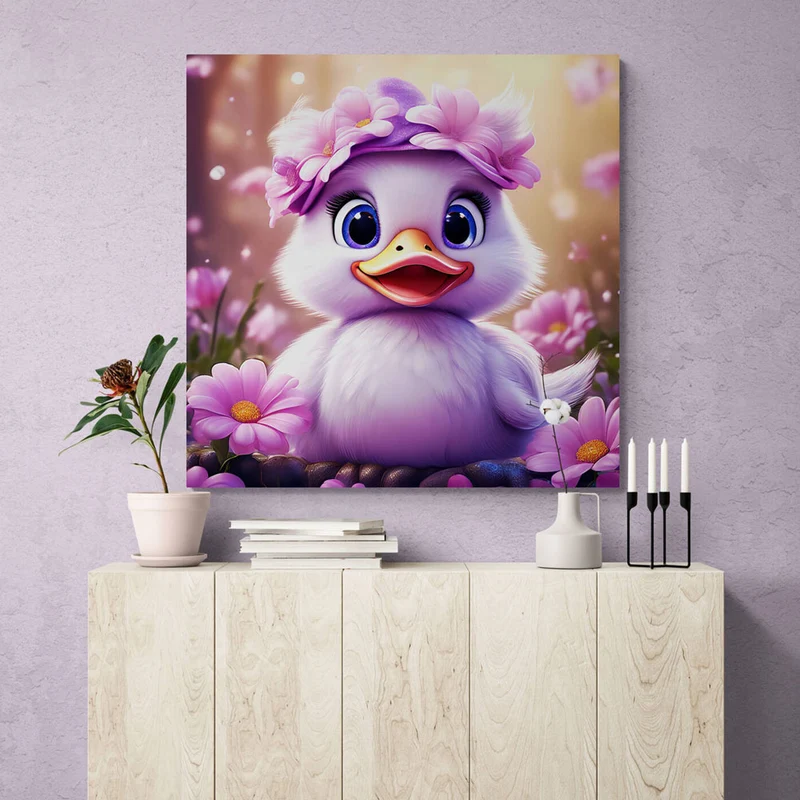 5D Diamond Painting – Sweet Duck