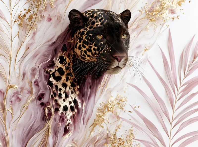 Wechselmotiv | Panther Glow | Schmal