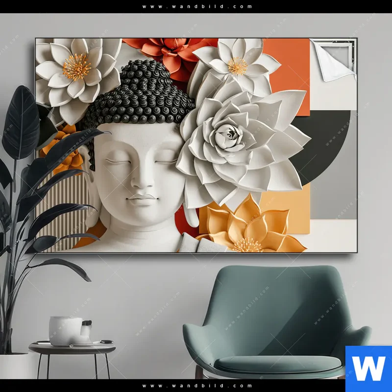 Spannbild | Buddha - Zen & Lotus | Querformat
