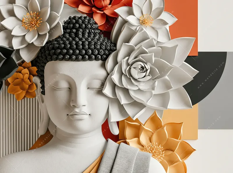 Spannbild | Buddha - Zen & Lotus | Querformat