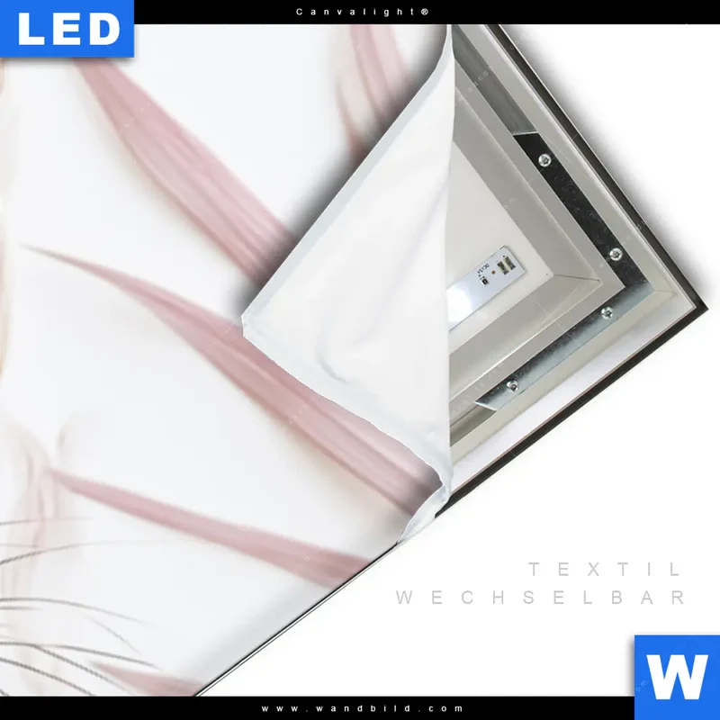 Canvalight® Leuchtbild | Panther Glow | Panorama