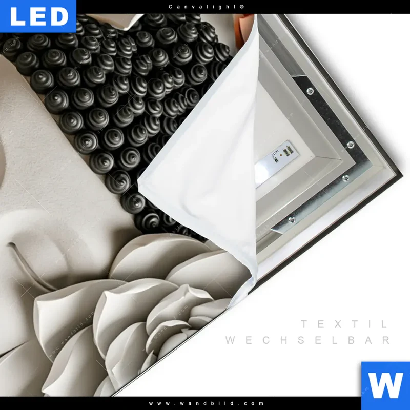 Canvalight® Leuchtbild | Buddha - Zen & Lotus | Hochformat
