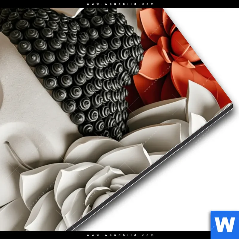 Alu-Dibond Bild | Buddha - Zen & Lotus | Hochformat