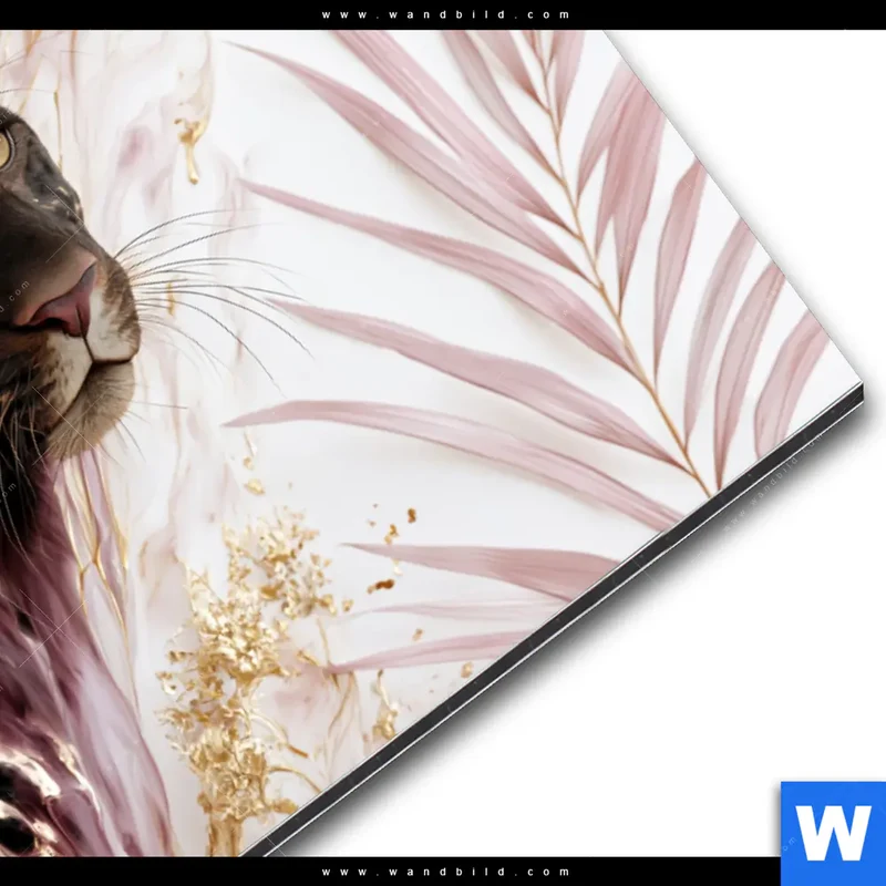 Alu-Dibond Bild | Panther Glow | Querformat