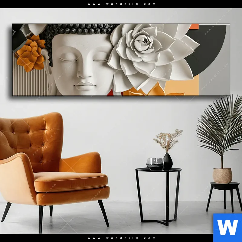 Wechselmotiv | Buddha - Zen & Lotus | Panorama