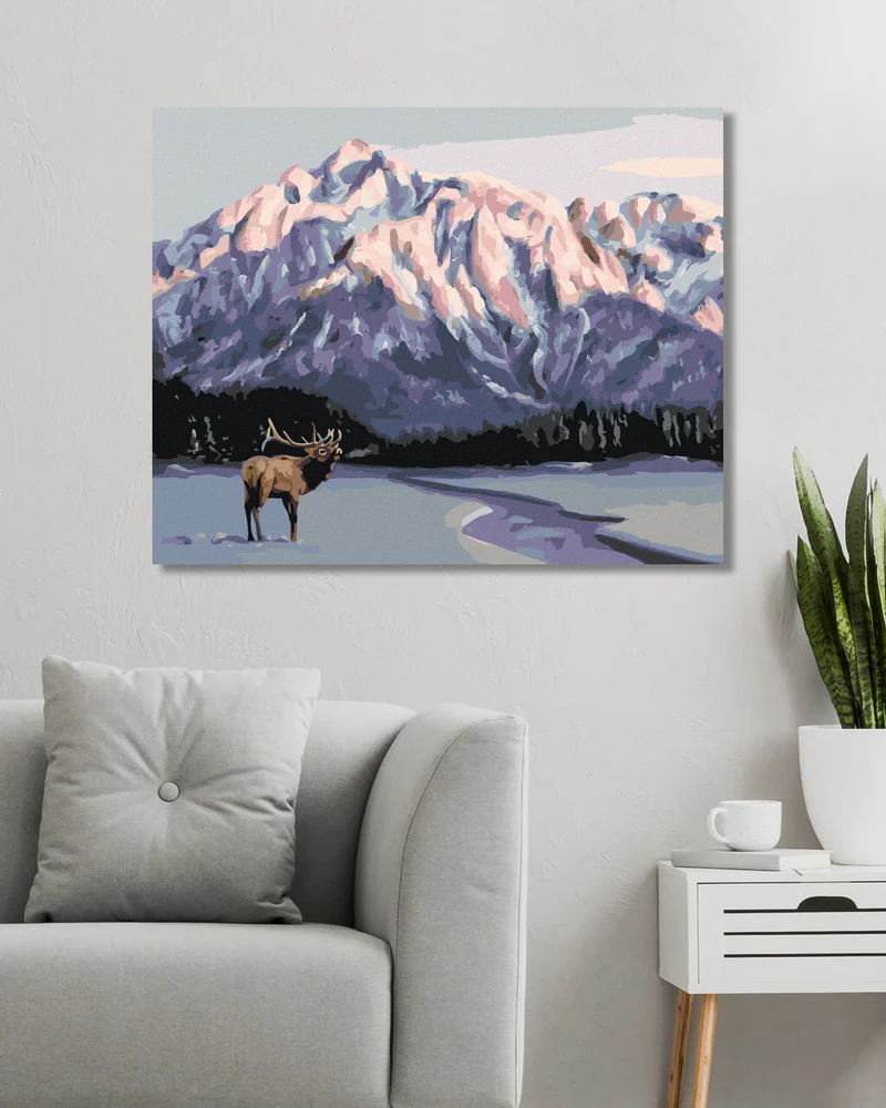 Diamond painting - ELCH AM FLUSS (D. RUSTY RUST)