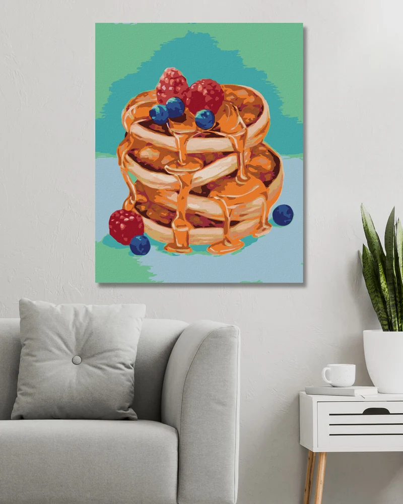 Diamond painting - PFANNKUCHEN MIT SIRUP (MYROSLAVA VOLOSCHUK)