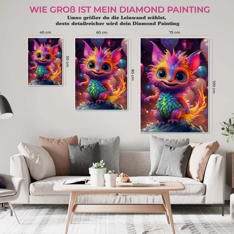 5D Diamond Painting – Happy Monster Nova