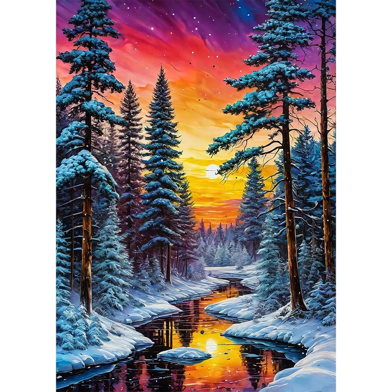 5D Diamond Painting – Abendstunden